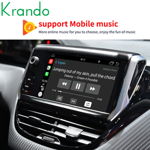Krando Wireless apple Carplay Interface Android Auto Module Upgrade for <strong>Peugeot</strong> 2008 3008 Plug and Play Adapter Smart <strong>Box</strong>