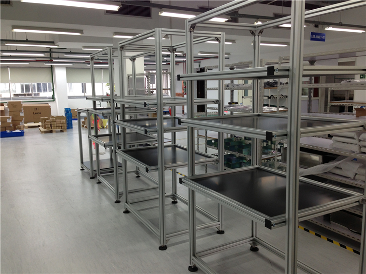 Oem 40x40 Aluminum Profile Extrusion Linear Rail T Slot 4040 12