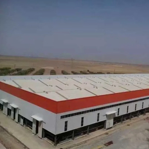 Thiết kế kết cấu thép nhẹ vật liệu xây dựng tường gạch kèm theo cổng thông tin đúc sẵn nhà xưởng kho vật liệu xây dựng - Product Image 3