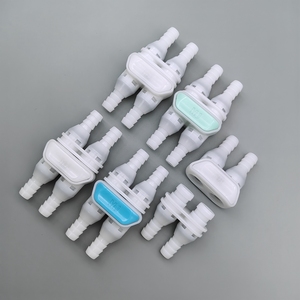 <strong>MJ</strong> Stock 5/16''CPC Multi-colored <strong>Double</strong> Connector POM/EPDM Two-Way Shutoff Quick Couplings With Stop Valve - Product Image 4