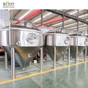 コニカルビール発酵タンク発酵装置ウォートアルコール発酵システム瓶容器2000L 1500L - Product Image 1