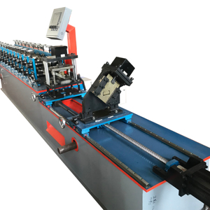 Light Gauge Steel Purlin Roll Forming Machine PLC Control <strong>System</strong> Construction Frame Roll Forming Machine Motor Bearing Core - Product Image 1