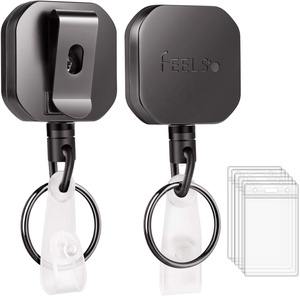 Bán Sỉ Ống Cuộn Thẻ Id <span class=keywords><strong>Yoyo</strong></span> Trống Có Thể Thu Gọn Tùy Chỉnh Ống Cuộn Huy Hiệu Cá Nhân Hình Tròn 32Mm - Product Image 3