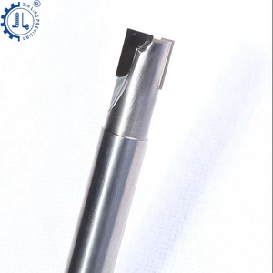 CNC PCD เครื่องมือขัดคาร์ไบด์ไดมอนด์เคลือบเครื่องตัดกัด PCD End Mill Cutter - Product Image 1