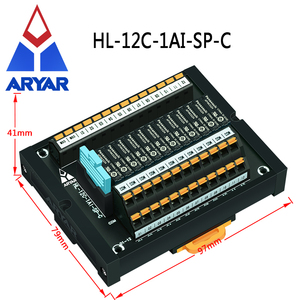 16チャンネルAPAN3124 24V5AリレーモジュールドライバーアンプPLCボード独立出力制御独立出力 - Product Image 4