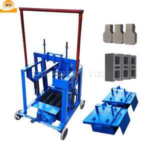 Manuelle Zement verriegelung Ziegel presse Ziegel Betonblock herstellung automatische Hohlziegel herstellung Maschinen - Product Image 1
