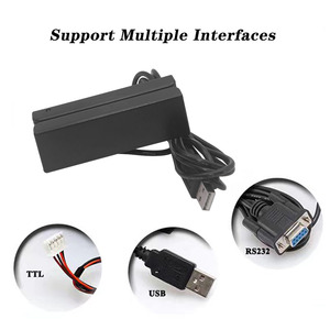 Usb Interface Msr90 All 3 Tracks Small Size Magnetic Stripe Card <strong>Reader</strong> - Product Image 2