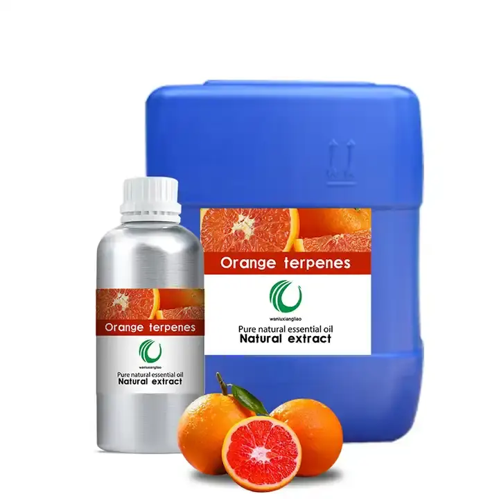 Haut aufhellend 100% reines bio-süßes orangenöl Ätherisches Öl Orange Terpene Limonene CAS 68647-72-3 für Speisen Geschmack Frucht