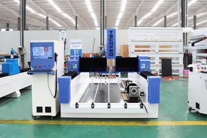 4 оси автоматический инструмент для смены камня Cnc маршрутизатор Гранит Cnc камень гравировальный станок для статуи надгробный камень гранит - Product Image 2