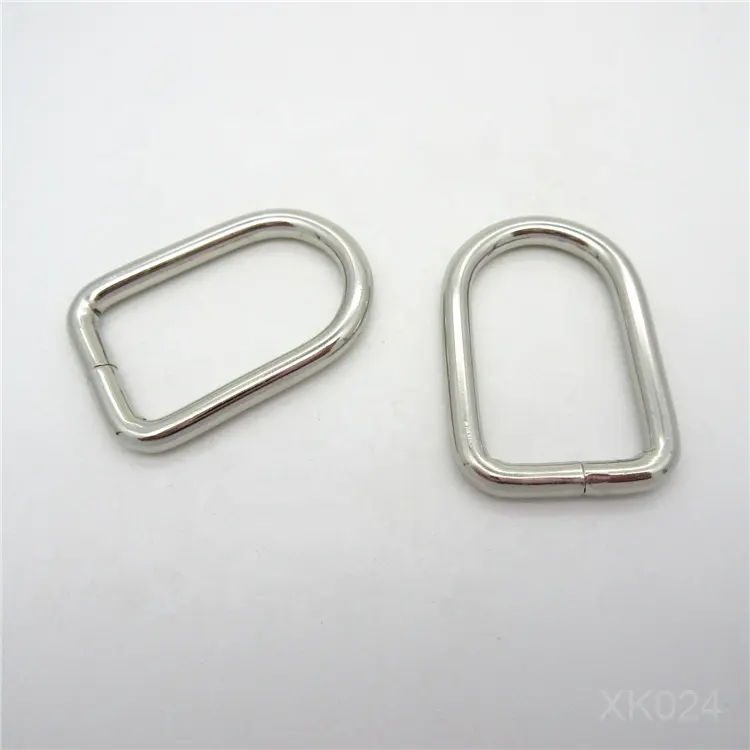 Factory supply cheap16mm mini horseshoes metal welded D ring buckle for dog leash