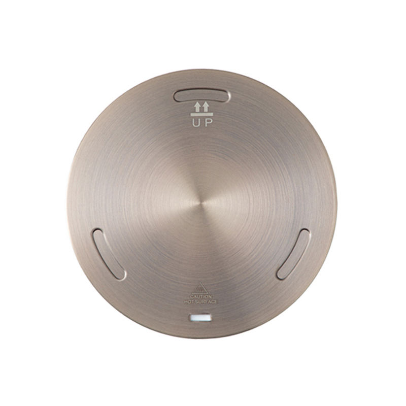 Plaque d'adaptation induction 16cm or rose