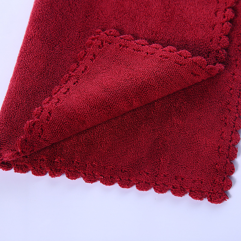 Custom Small Towels Microfiber with Customize Logo / Print / Size for Gift Promotion Cleaning Hand Face Micro Fiber Edgeless