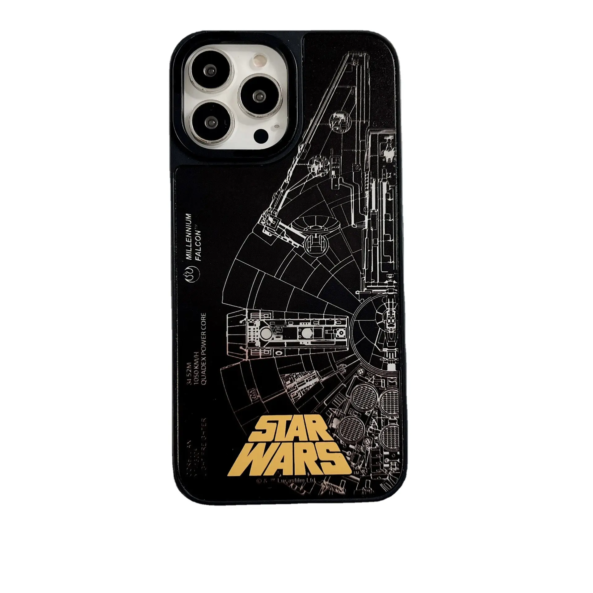 Casing ponsel tahan guncangan, casing ponsel cermin akrilik kustom untuk iPhone 11 12 13 14 X XR XS Pro Max untuk Samsung S 20 21 22 23