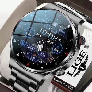 LIGE ECG+PPG BT Call Smart Watch Men Sports Bracelet NFC Waterproof Custom Watch Face Men Smart Watch for IOS Android BW0382 - Product Image 4