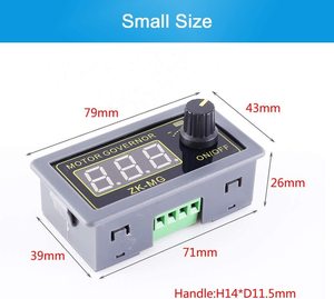 Motor drehzahl regler PWM DC 5V 12V 24V 150W Einstellbarer Drehzahl regler mit stufenlosem variablen Drehschalter PWM - Product Image 6