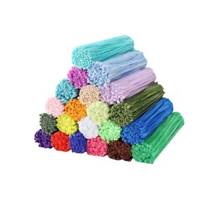 ילדים מלאכת יד יצירתית מעורפלת חוטבי ניקוי chenille גבעולים מלאכה פרויקטים חינוכיים צעצועים חינוכיים מקל טוויסט מקל