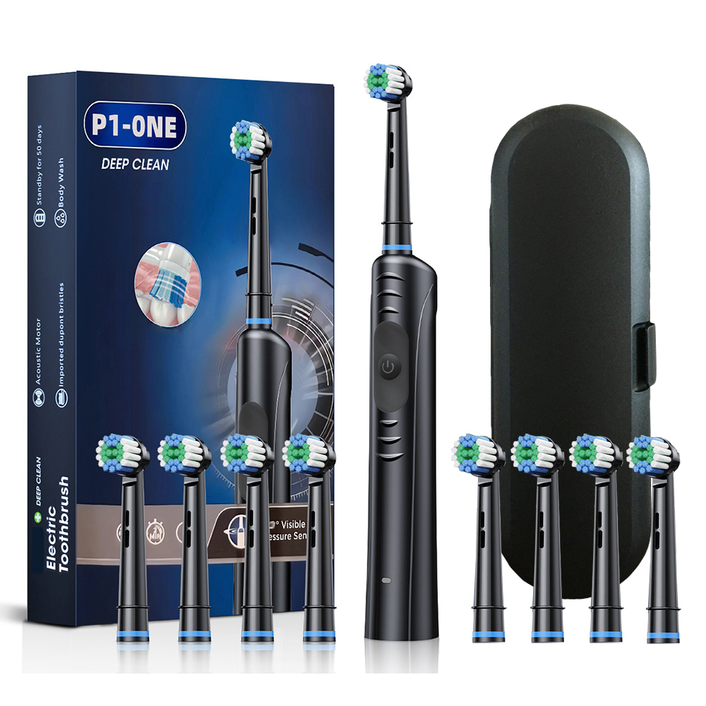 Black 8pcs head and travel