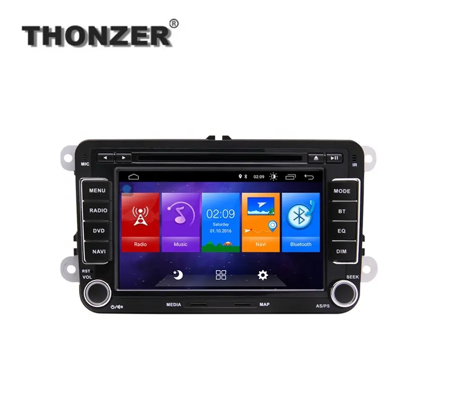 7 pollici car dvd player android car radio player GPS per Volkswagen VW Bora Golf Jetta Touran Tiguan Skoda Sedile