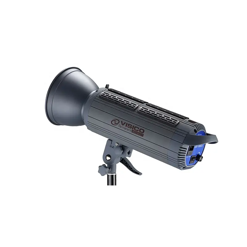 200W standart renk sıcaklığı ayarlanabilir çıkış gücü fotoğraf stüdyosu günışığı dengeli LED Video ışığı