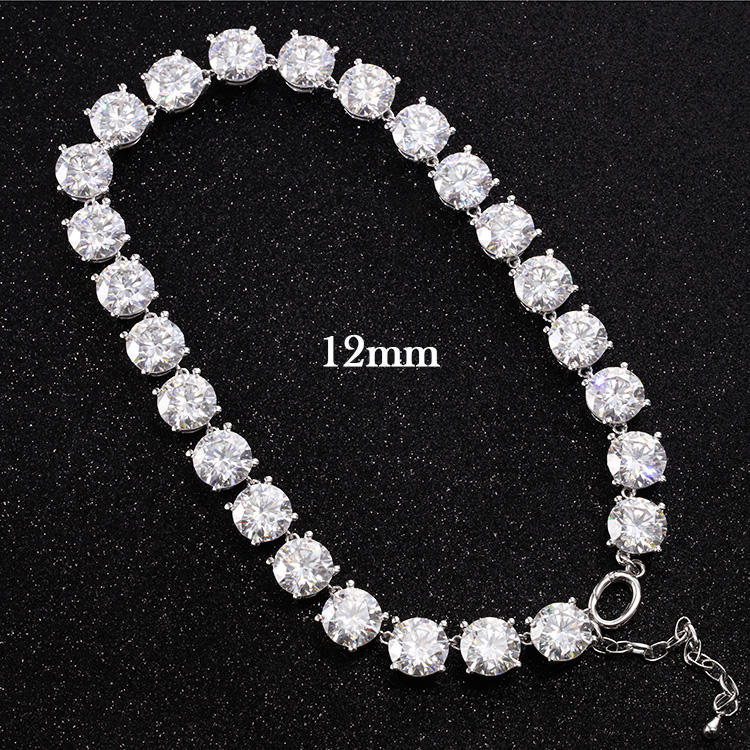 12MM-argent-moissanite