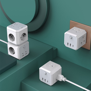 EU US UK <strong>USB</strong> TYPE-C Power Extension <strong>Socket</strong> <strong>Multi</strong> <strong>Function</strong> 4 <strong>Sockets</strong> Power Cube Home Use Power Strip <strong>with</strong> <strong>Usb</strong>