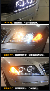斯柯达奥克塔维亚前灯汽车造型头灯2007-2009奥克塔维亚发光二极管前灯DRL Hid双氙汽车配件 - Product Image 6