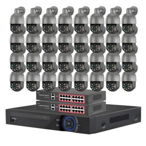 <span class=keywords><strong>2025</strong></span>高质量32CH 5MP POE PTZ NVR，适用于带有双向音频和夜视CMOS传感器的ONVIF闭路电视摄像系统