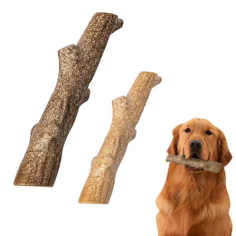 Dog Durable Chew Toy Sticks Large Small Branch Shaped Dog Interactive Toy Natural eeth Cleaning Training Toy Pet Supplies