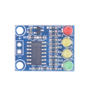 XD-82B 12V pil seviyesi göstergesi modülü 4 paragraf 4 dahili pil göstergesi LED ışıkları - Product Image 3