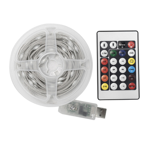 Tira de luz LED RGBIC con Control de aplicación inteligente de 5V, iluminación navideña para vacaciones al aire libre de 5M para cadena de luces controlada por Bluetooth - Product Image 2