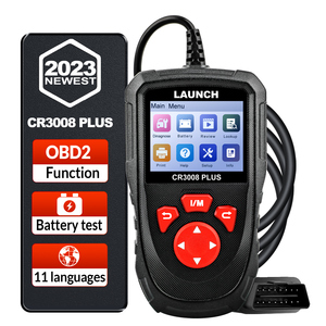 Nuovo arrivo Creader lancio 3008 più Scanner supporto completo obd2 funzione tester batteria CR3008 OBDII lettore di codici strumento diagnostico - Product Image 1