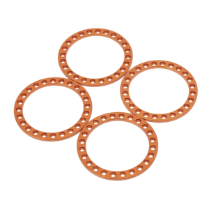 4PCS CNC Aluminum Wheel Outer Beadlock Ring for 1.9&quot; Wheels Rim 1/10 <strong>RC</strong> Crawler Suitable for Traxxas TRX4 Axial SCX10 90046 D90 - Product Image 5