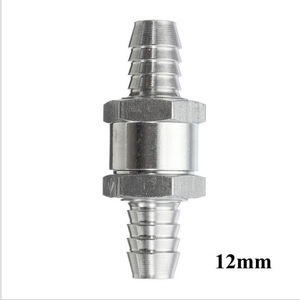 Evrensel alüminyum tek yönlü akış çek valf gaz veya dizel yakıt için geri dönüşsüz Inline - Product Image 1