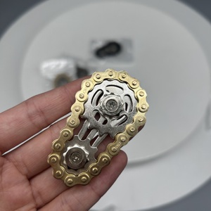 <span class=keywords><strong>Spinner</strong></span> tay chống căng thẳng cho người lớn lo lắng-Thiết kế dây chuyền và thiết kế dây chuyền kim loại độc đáo, Đồ chơi <span class=keywords><strong>FIDGET</strong></span> hoàn hảo để tập trung và thư giãn - Product Image 3
