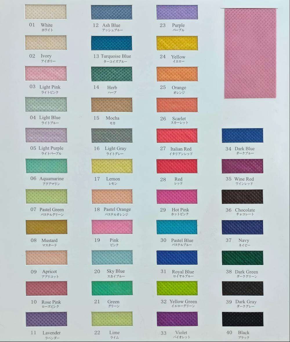 40 couleurs pour l'option