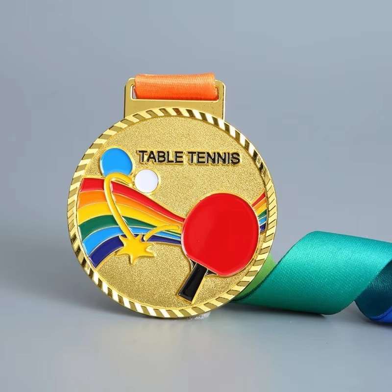 Table tennis medal