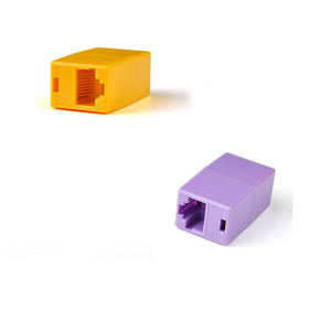 RJ45 Ethernet conexiones extensión de red LAN acoplador divisor enchufe 8P8C adaptador de color