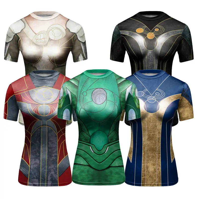 Cody Lundin superhéroe 3D impresión camiseta hombres mujeres poliéster Spandex camiseta Fitness ropa camiseta