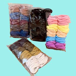 RSB <strong>Elastic</strong> Hair Ties <strong>Colorful</strong> <strong>Elastic</strong> Rubber Flexible Hair Bands Girls Nylon <strong>Elastic</strong> Hair Band