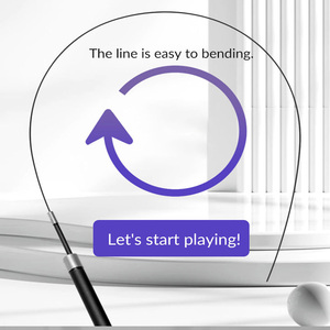 LED <span class=keywords><strong>Cat</strong></span> Teaser Stick Spielzeug für Kätzchen spielen Teaser <span class=keywords><strong>Wand</strong></span> Toy <span class=keywords><strong>Cat</strong></span> Supplies - Product Image 2