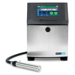 Industrieller CIJ-Tinten strahl drucker mit kleinem Zeichen 1280 Code-Beutel-Druckmaschine