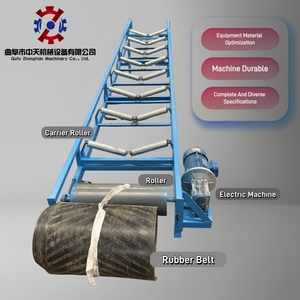 Transportadores de cinta de carga/descarga pequeños de acero al carbono directos de fábrica, personalizables para el transporte en operaciones portuarias - Product Image 3
