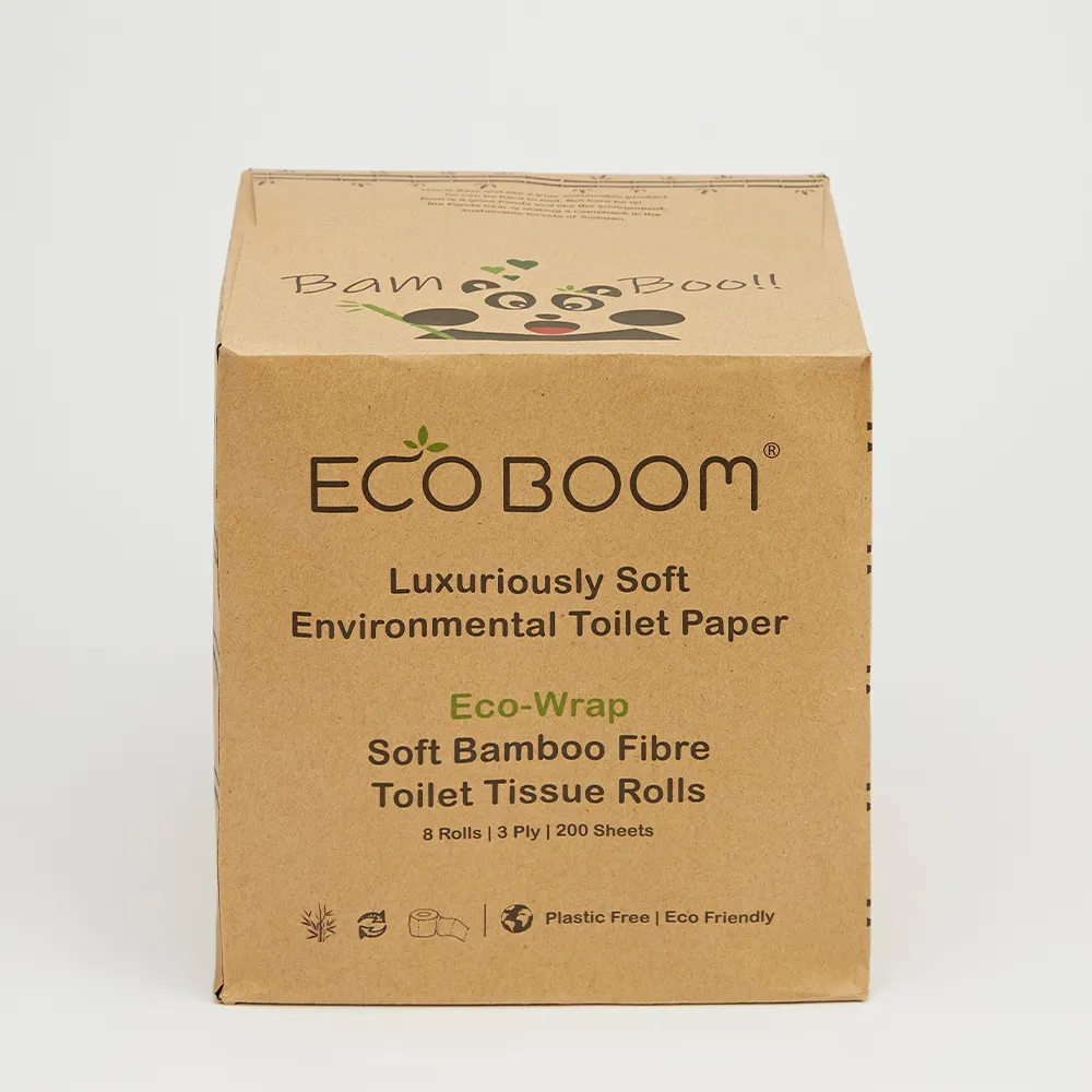 Eco-boom-dispensador de tela para el baño, toallitas antisarpullido orgánico respetuosas con el medio ambiente