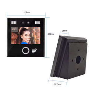 Dynamische AI-Gesichts erkennung Zugangs kontrolle Smart Fingerprint Mitarbeiter-Zeiter fassung system WIFI Web Cloud Punch Clock Machine
