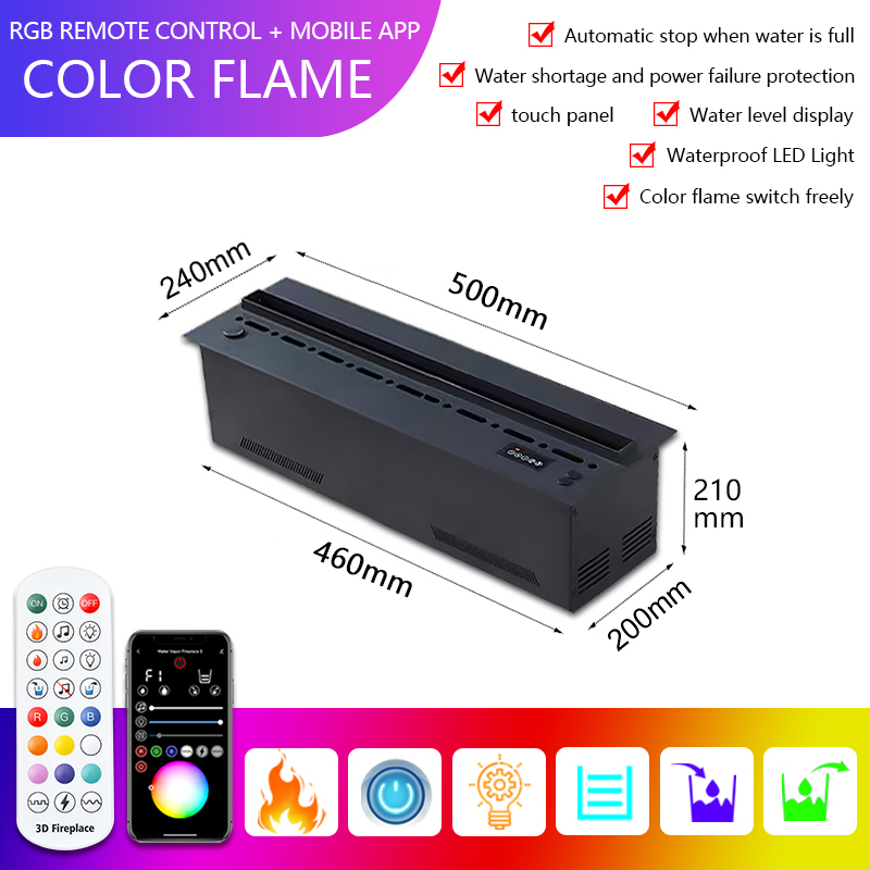 Llama de color + CONTROL DE APP