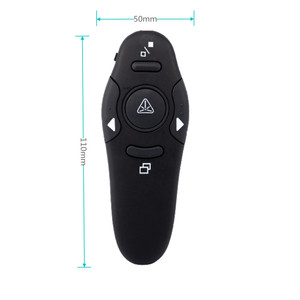 USB senza fili Presenter puntatore Laser rosso HD TV penna di telecomando per le presentazioni PowerPoint intelligente strumento di insegnamento fatto di plastica - Product Image 5