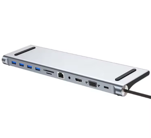 Stable <strong>Network</strong> <strong>Connection</strong> Usb3.0 Adapter Dock Hub logo Customized 11 <strong>in</strong> 1 USB HD Hub Converter for Laptop Phone PC - Product Image 3