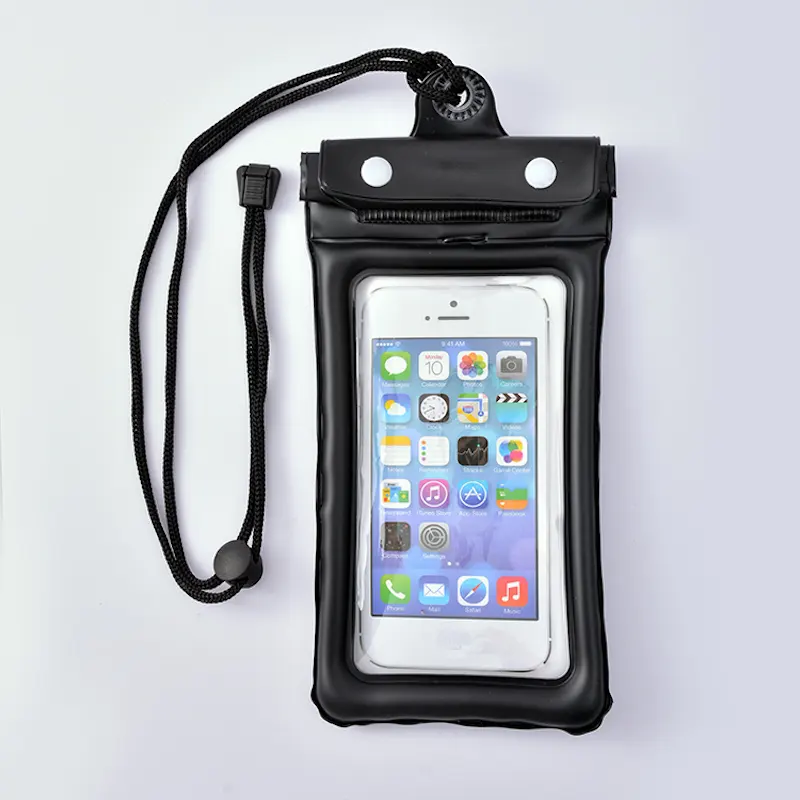 Hoge Kwaliteit Fabriek Aangepaste Logo Tpu Eva Pvc Materiaal Mobiele Telefoon Tas Mobiele Telefoon Waterdichte Tas Case