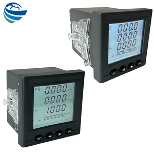 Medidor de panel de monitoreo de consumo de energía multifuncional de CA Medidor de corriente digital con medidor montado de registro de evento DI/DO - Product Image 5