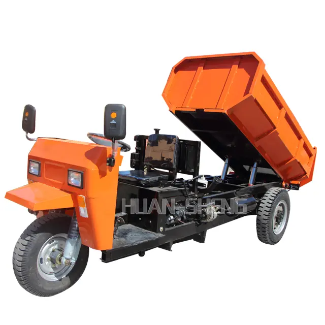 China Cheap 2 tons 3 tons 4 tons Diesel Cargo Tricycle Motorcycle 3 Wheel Tricycle for Engineering